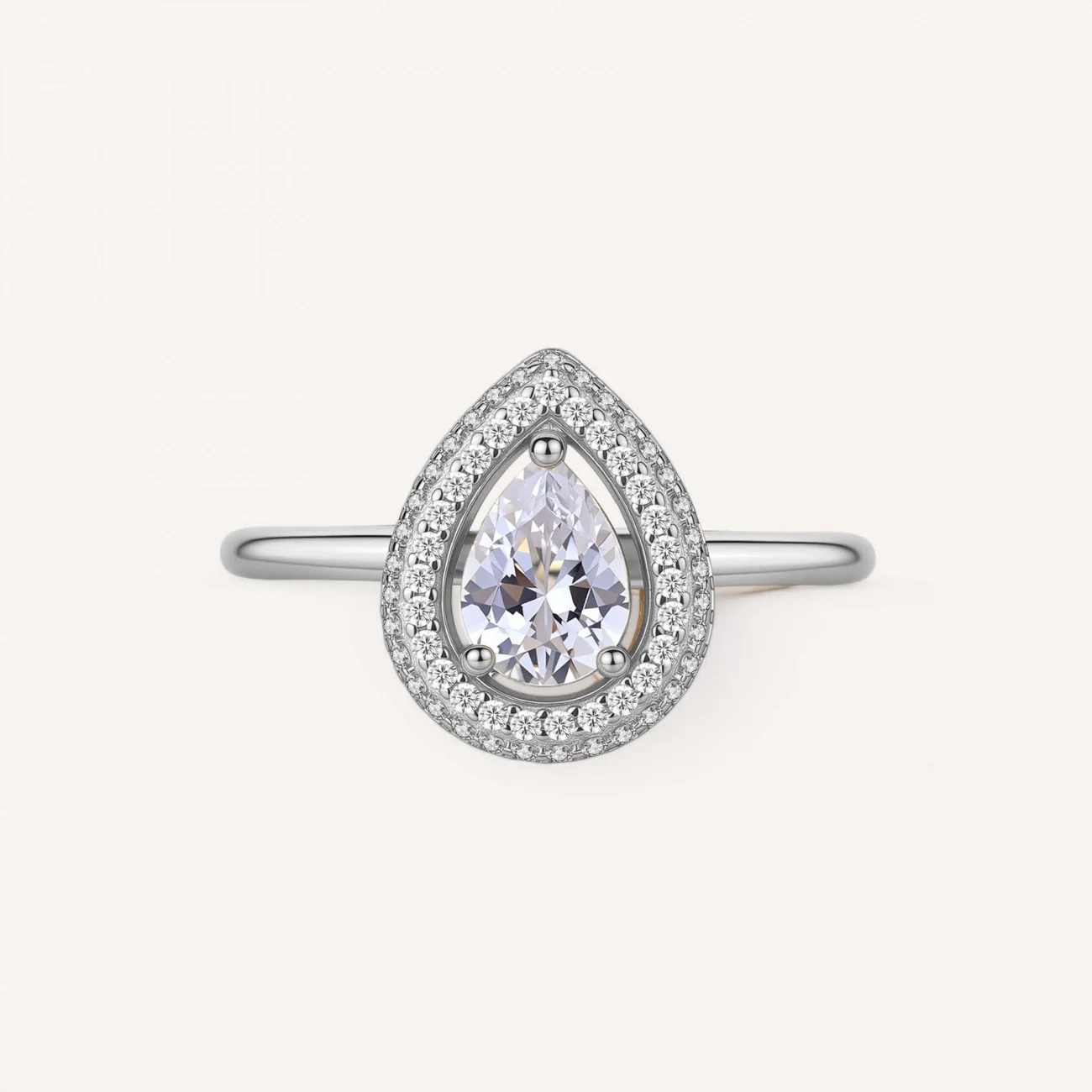 Anello da Donna Anna in Argento Rosato ROS RZAN31 - Image 2