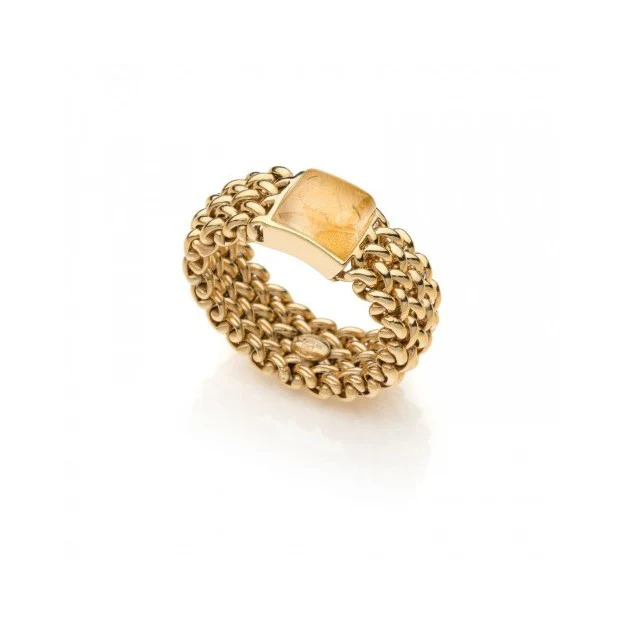 Anello da Donna Chicco Quarzo Giallo in Argento 1AR 6210