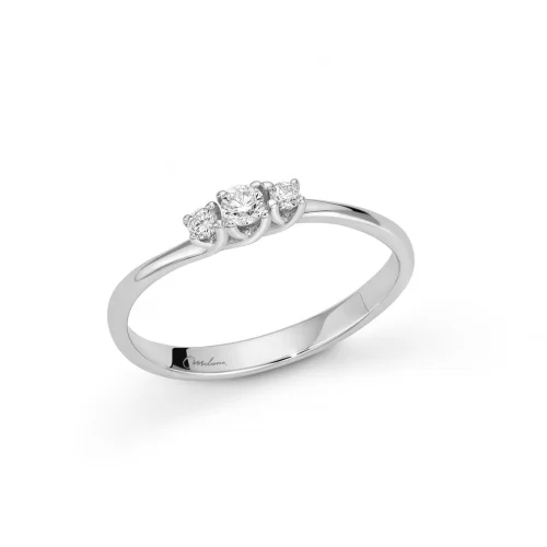 Anello da Donna in Oro Bianco 18kt Miluna MIL LID3650-014G7