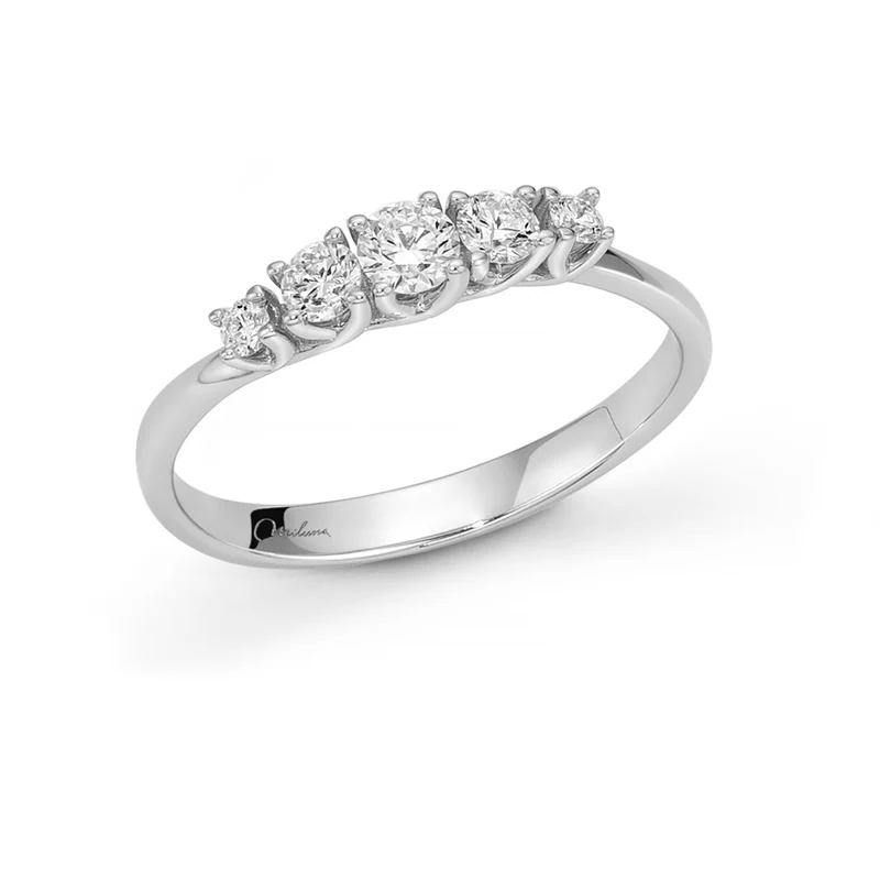 Anello da Donna in Oro Bianco 18kt Miluna MIL LID3651-036G7