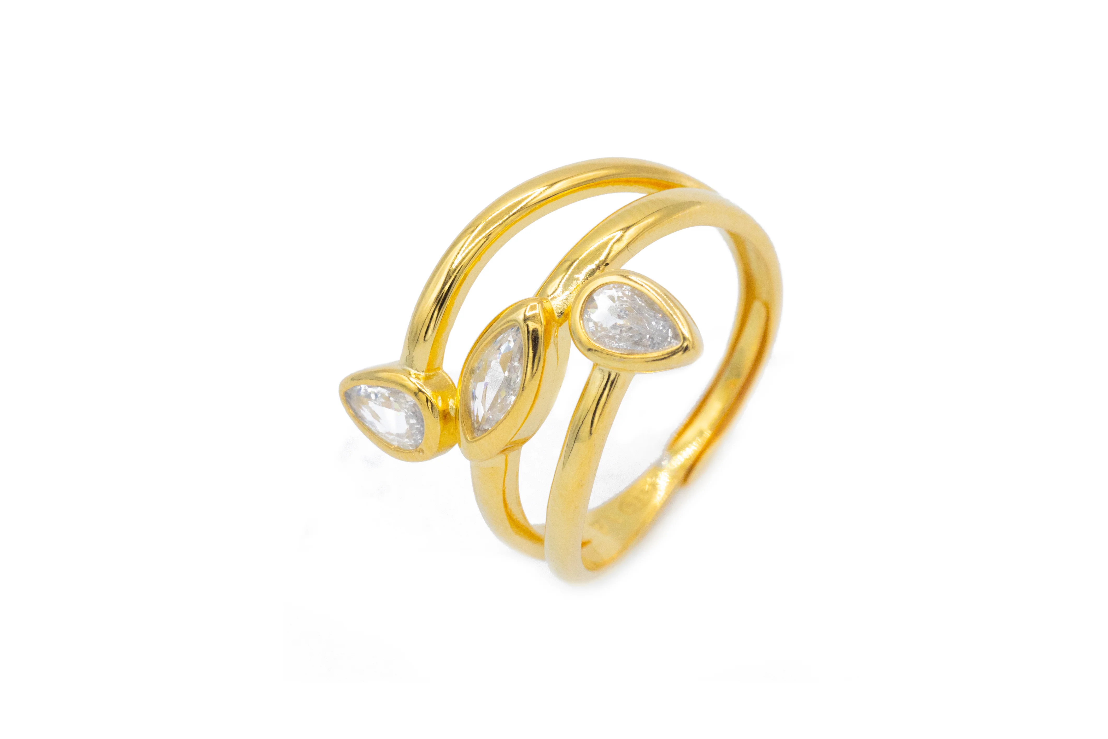 Anello da Donna TriLuce in Argento 925 TIZ DROP 18 - Image 2