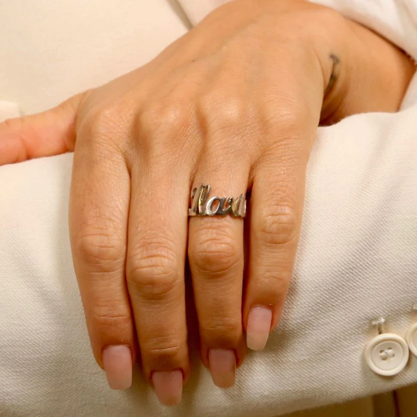 Anello Personalizzabile in Argento TIZ ANLL 001 - Image 3