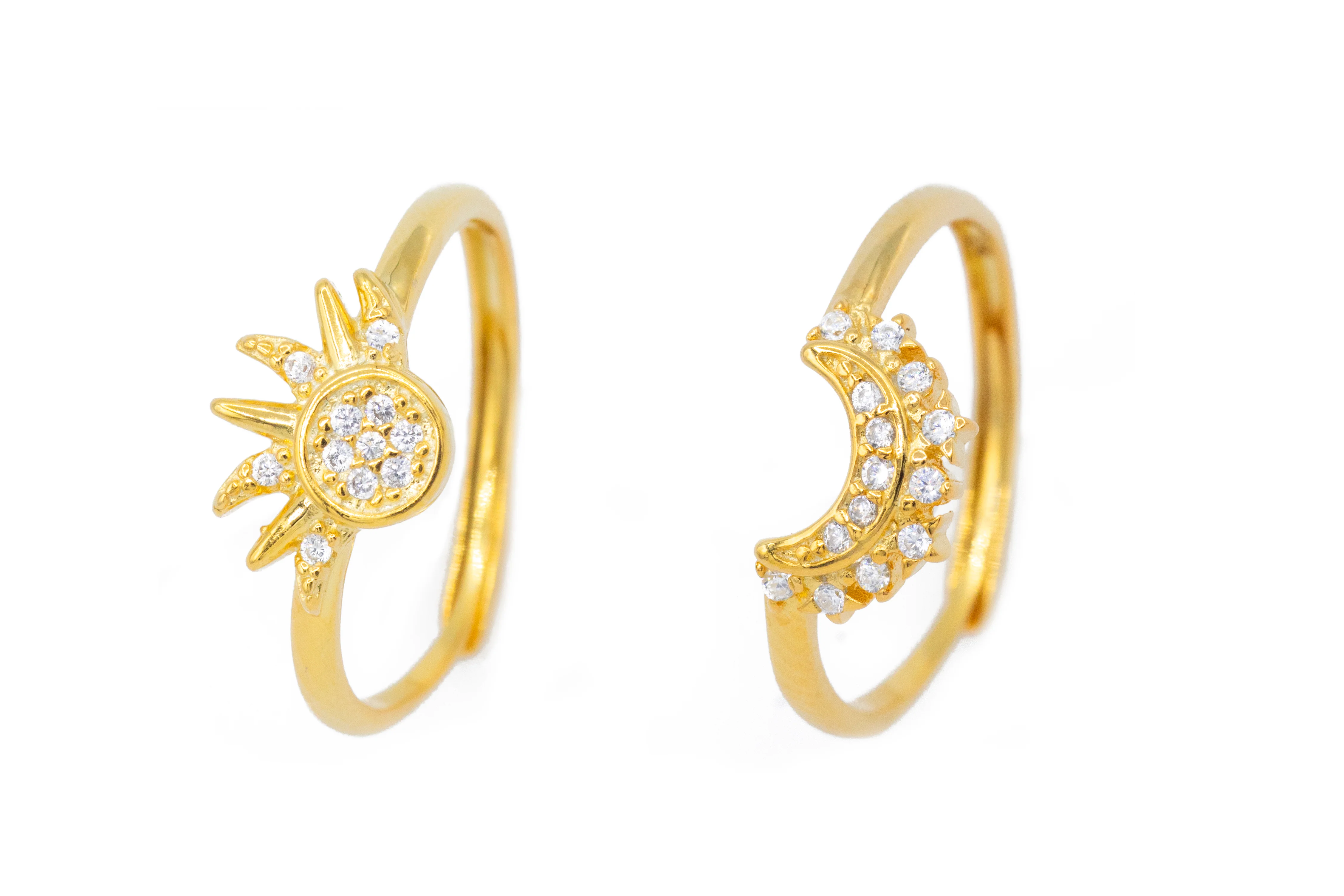 Anello Sole e Luna in Argento 925 - Image 3