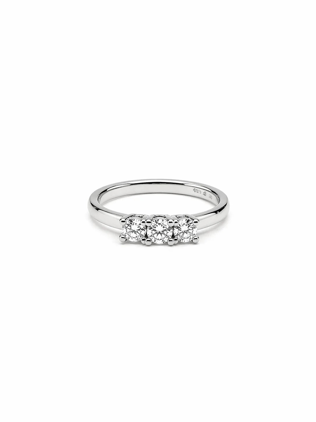 Anello Trilogy da Donna in oro 18Kt e diamanti DAVITE&DELUCCHI DD AA 028608 45S