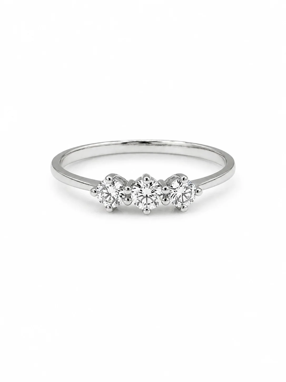 Anello Trilogy da Donna in oro 18Kt e diamanti PG ANT59012