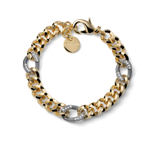 Bracciale da Donna Bicolore Grumetta e Zirconi Unoaerre 1AR 2800