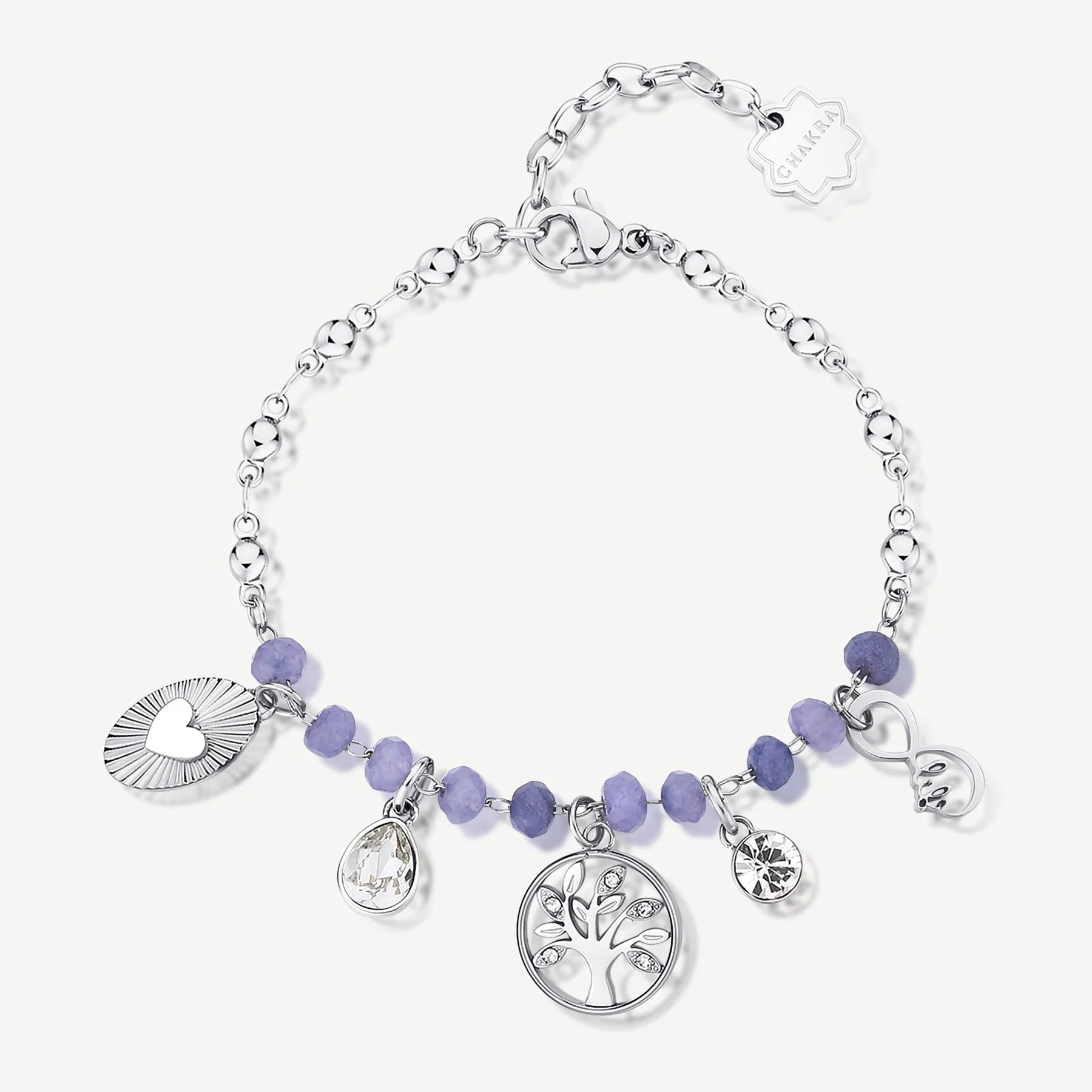 Bracciale da Donna CHAKRA MISTICI IN Acciaio BROS BHKB134