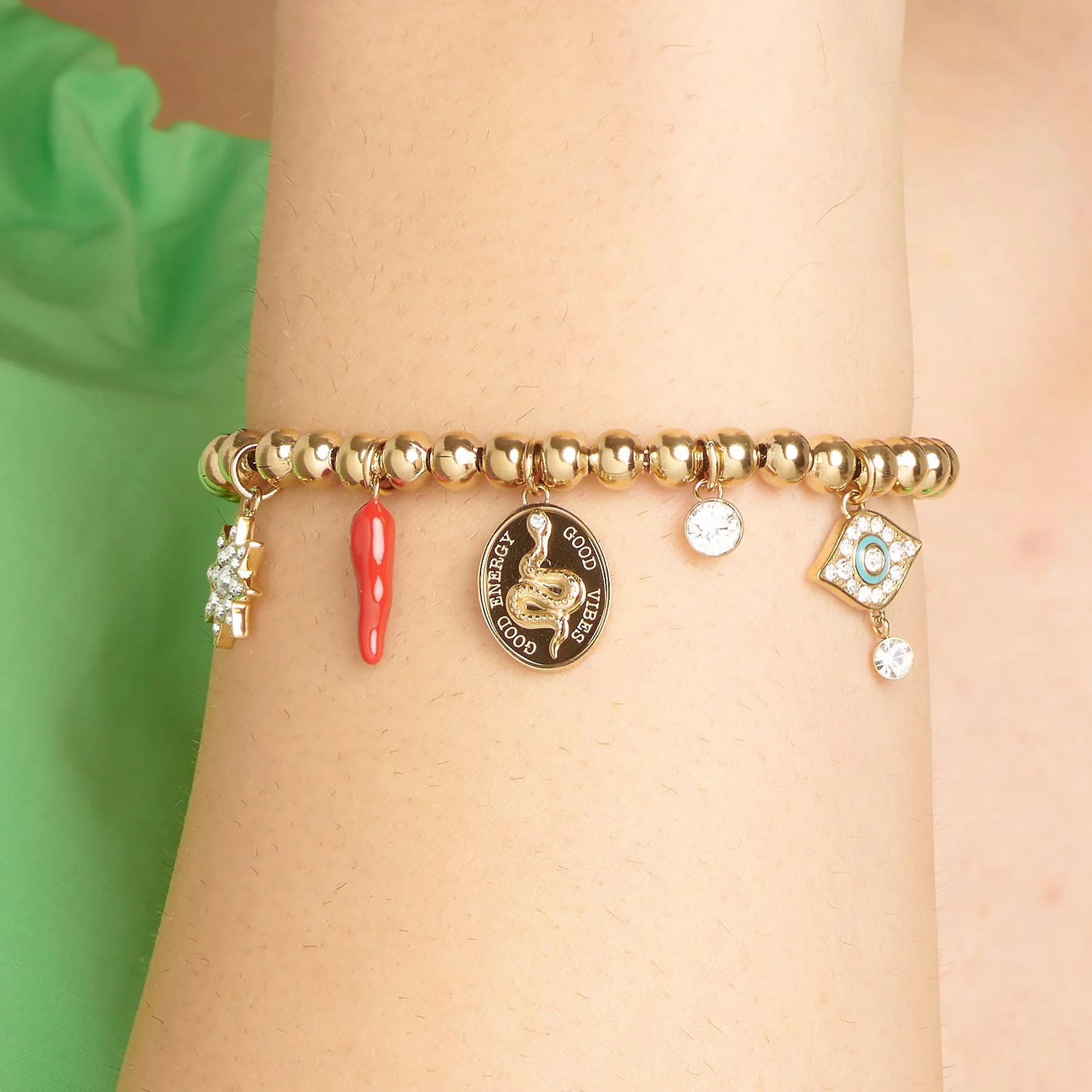 Bracciale da donna CHAKRA MISTICI in Acciaio BROS BHKB149 - Image 2