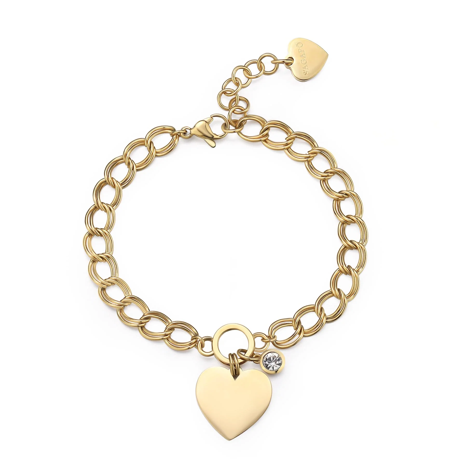 Bracciale da Donna MY LOVE in Acciaio SAG SYL22
