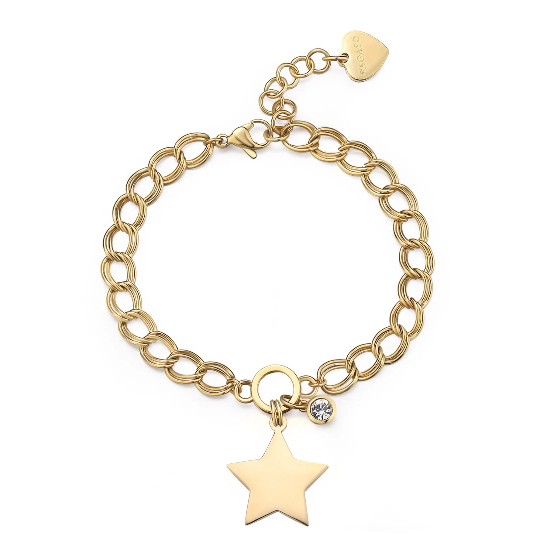 Bracciale da Donna MY LOVE in Acciaio SAG SYL24