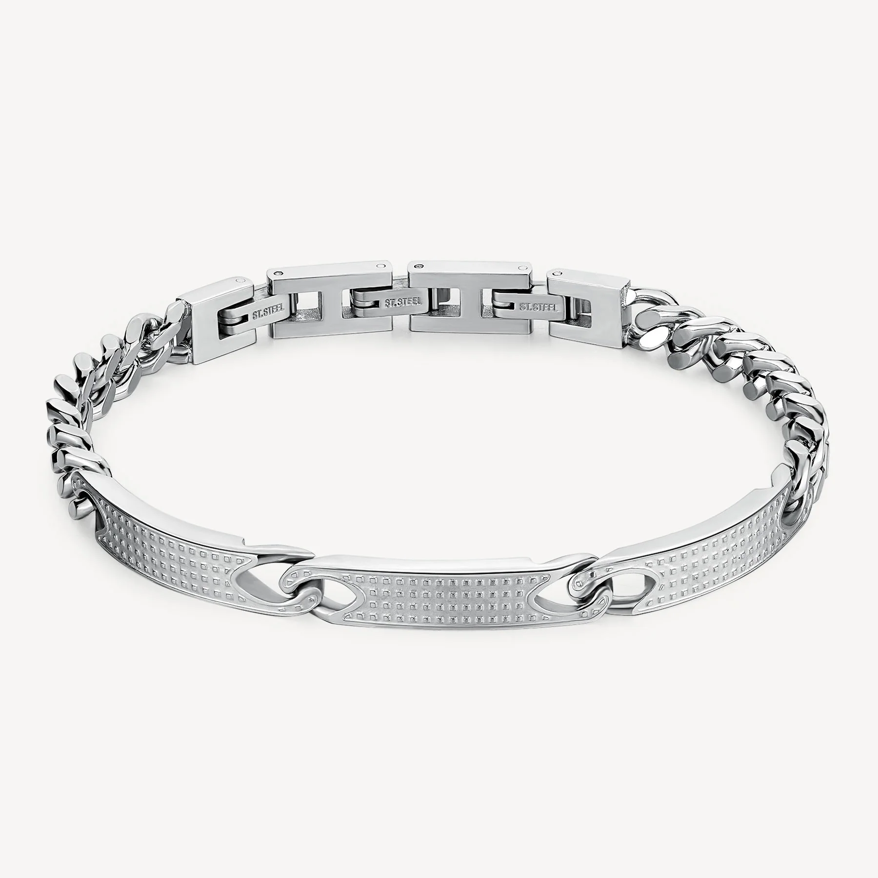 Bracciale da Uomo in Acciaio BROS BUL57