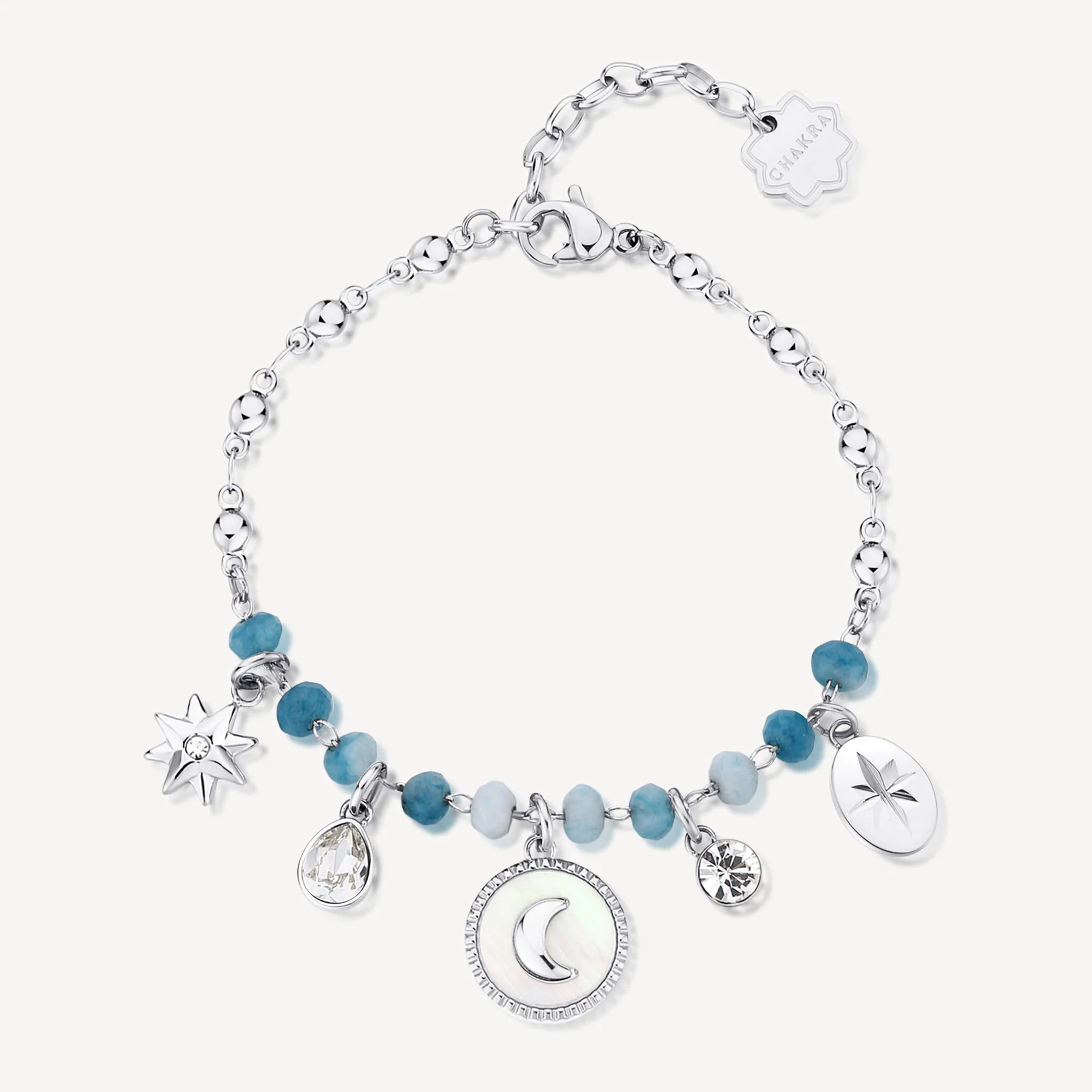 Bracciale Donna CHAKRA MISTICI IN Acciaio BROS BHKB133