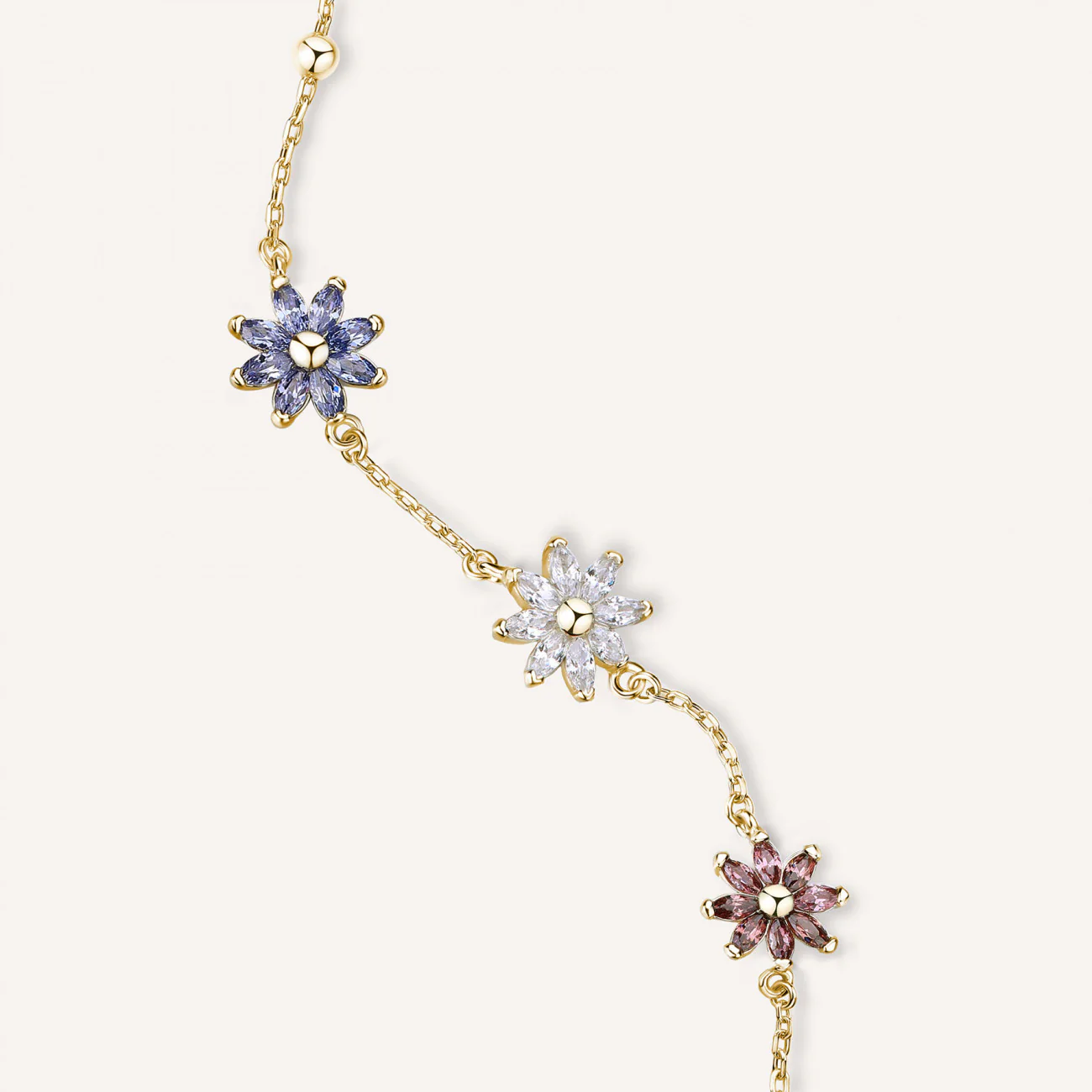 BRACCIALE GAIA in argento 925 ROS RZGA68 - Image 2