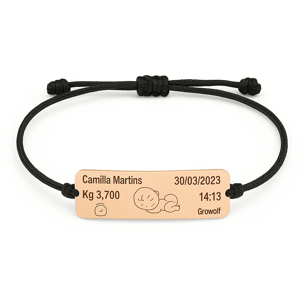 Bracciale Nascita Personalizzato in Argento 925 TIZ AGBR98 - Image 6