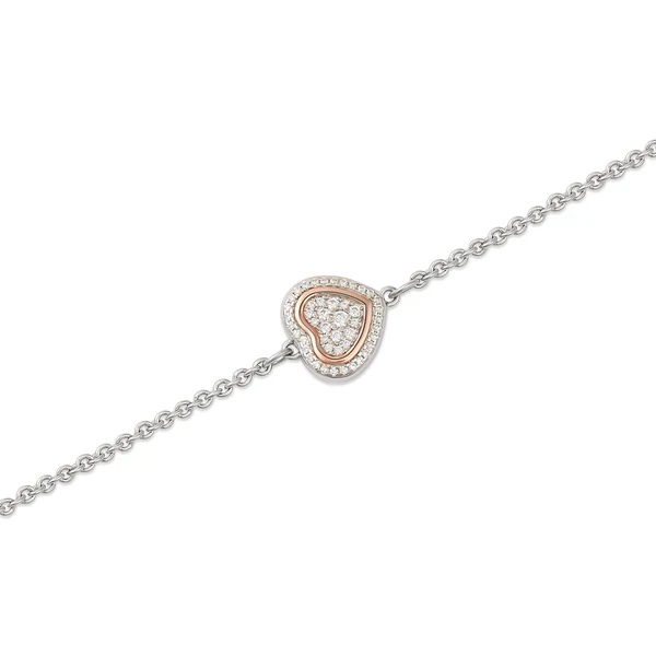 Bracciale trilogia con ciondolo Cuore in Argento Robero Giannotti GIA450 - Image 2