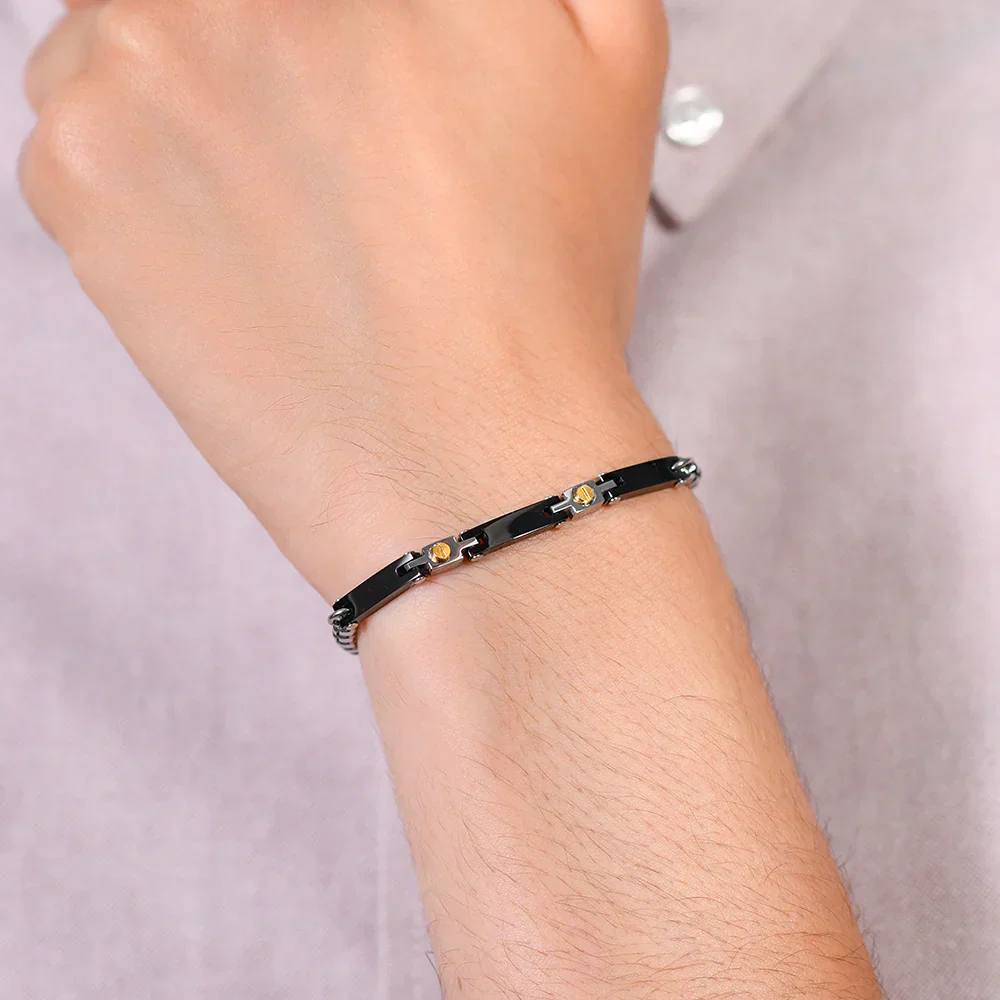 BRACCIALE UOMO IN ACCIAIO LUCA BARRA LB BA1776 - Image 2