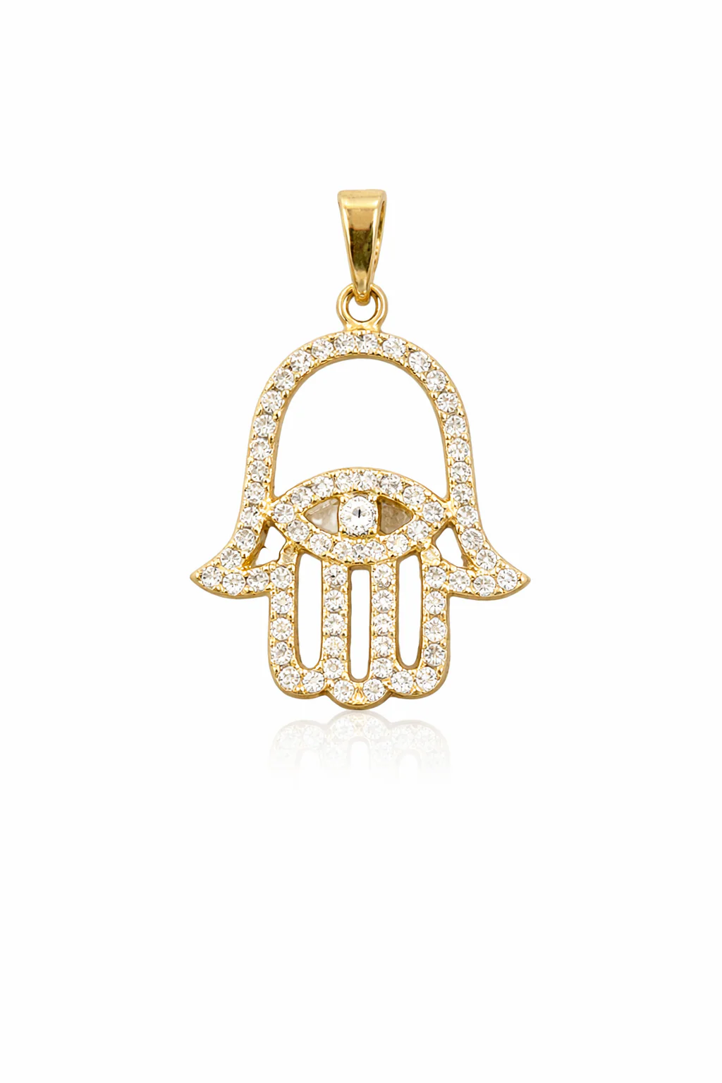 Pendente Donna Mano di Fatima in oro 18Kt TIZIANO TIZ ORCND 210