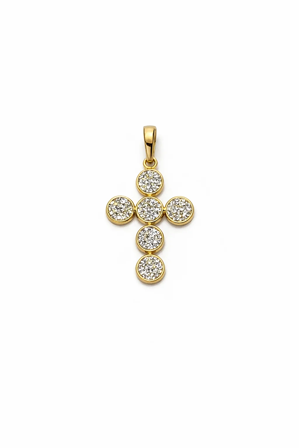 Ciondolo Croce da Donna in oro 18Kt TIZIANO TIZ ORCND 604