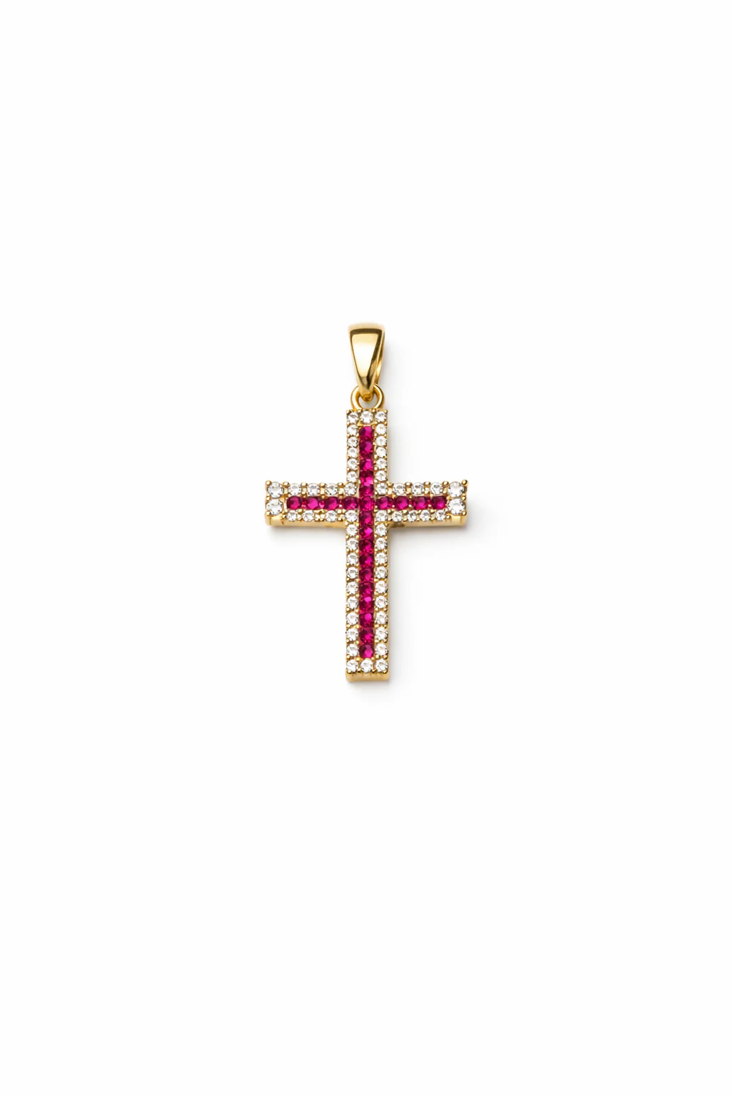 Ciondolo Croce da Donna in oro 18Kt TIZIANO TIZ ORCND 632