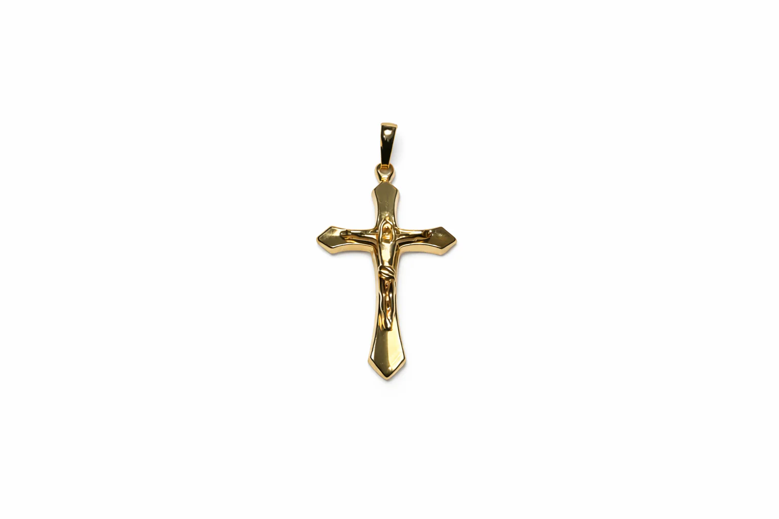 Ciondolo Croce da Uomo in oro 18Kt TIZIANO TIZ ANOR 517