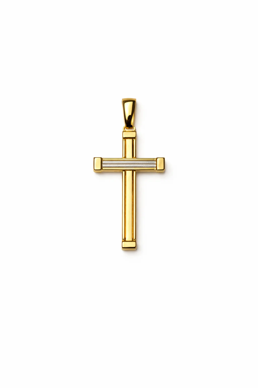 Ciondolo Croce da Uomo in oro 18Kt TIZIANO TIZ ORCND 108