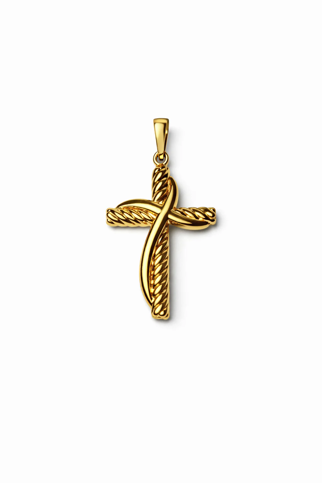 Ciondolo Croce da Uomo in oro 18Kt TIZIANO TIZ ORCND 52