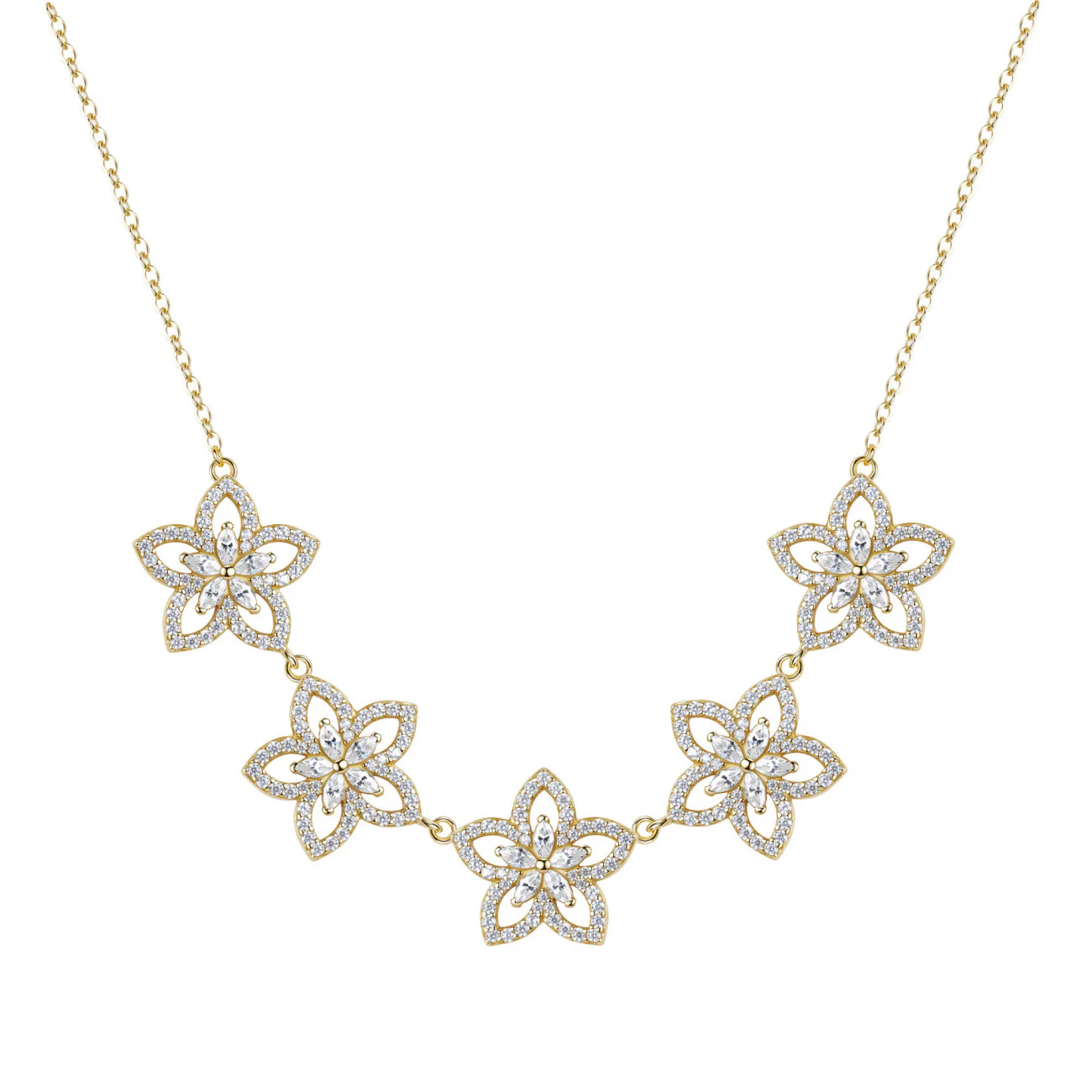 Collana corta da Donna Linea Gaia in Argento 925 Rosato ROS RZGA87