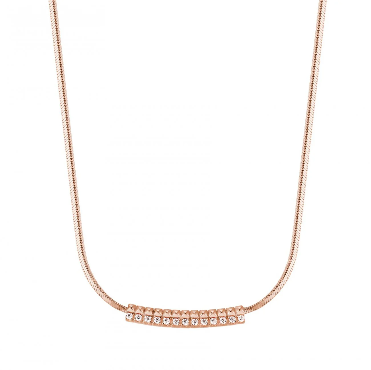 Collana da Donna Argento Rosato ROS RZCU54