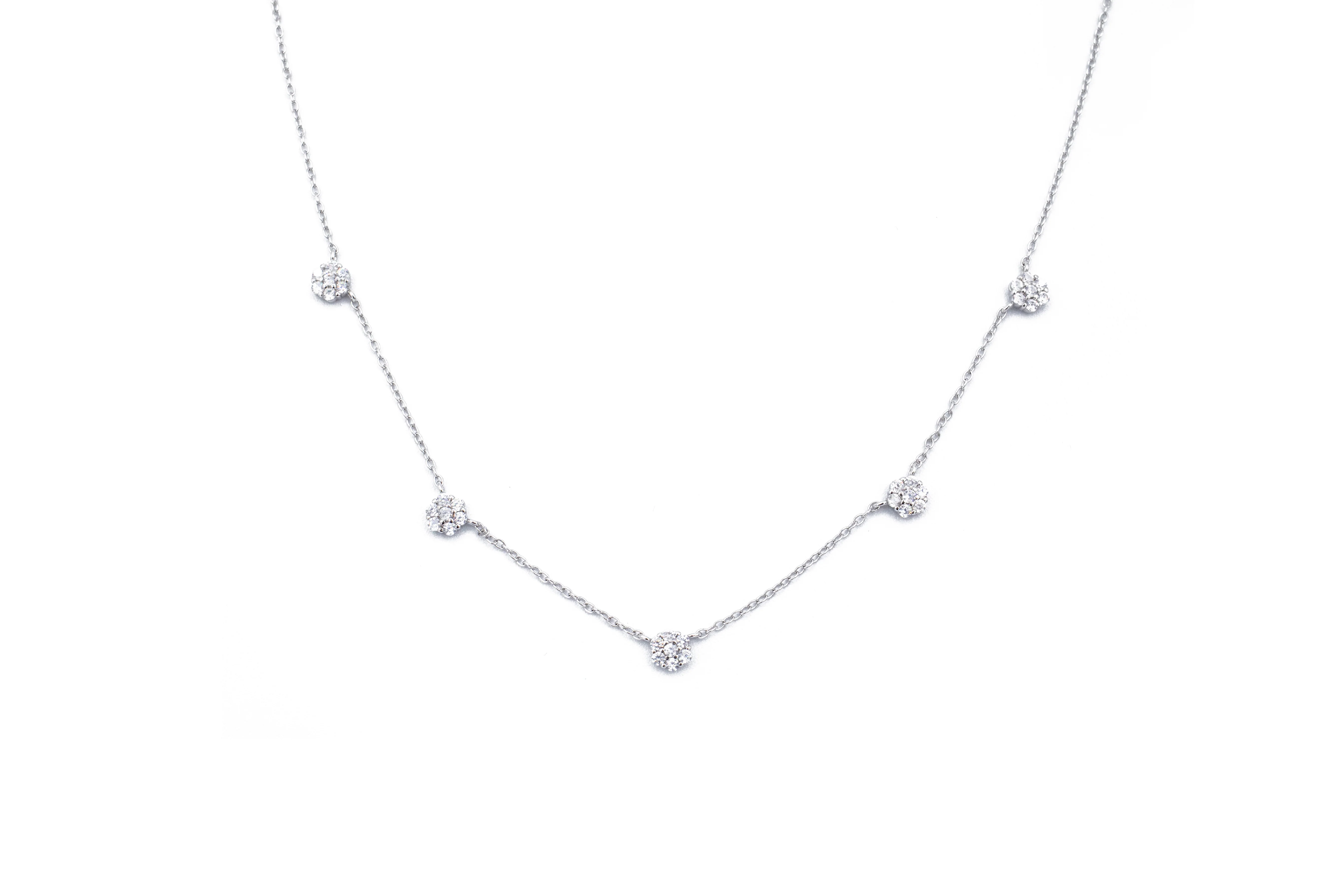 Collana Da Donna Flora  in Argento 925 TIZ DROP 06 - Image 3