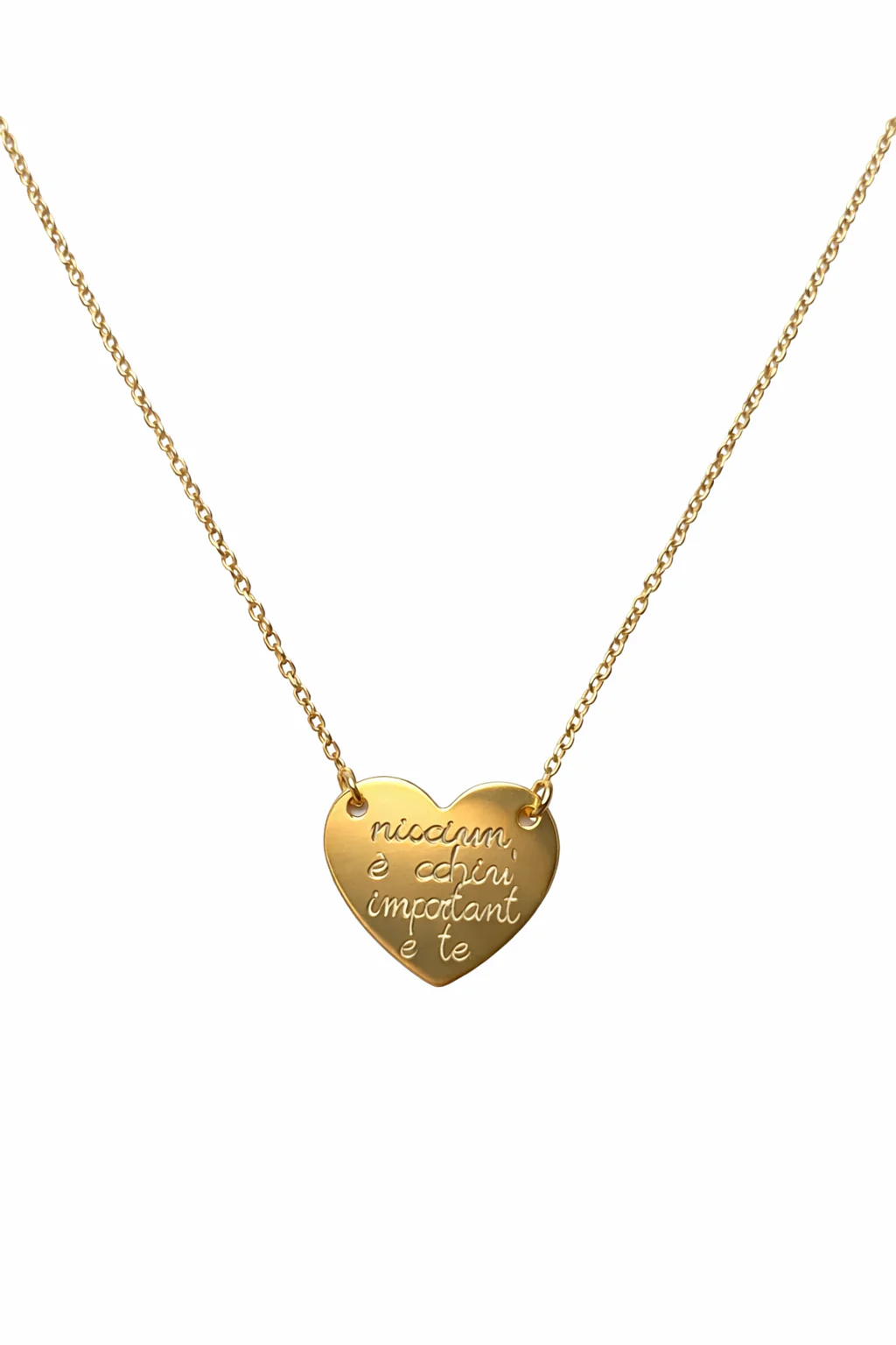 Collana da Donna “Cuore Inciso” in argento 925 TIZIANO TIZ AGCOL 94 - Image 2