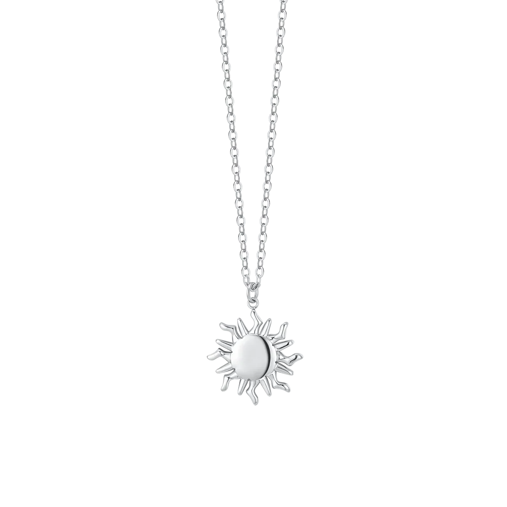 COLLANA DONNA IN ACCIAIO CON SOLE LUCA BARRA LB CK2175