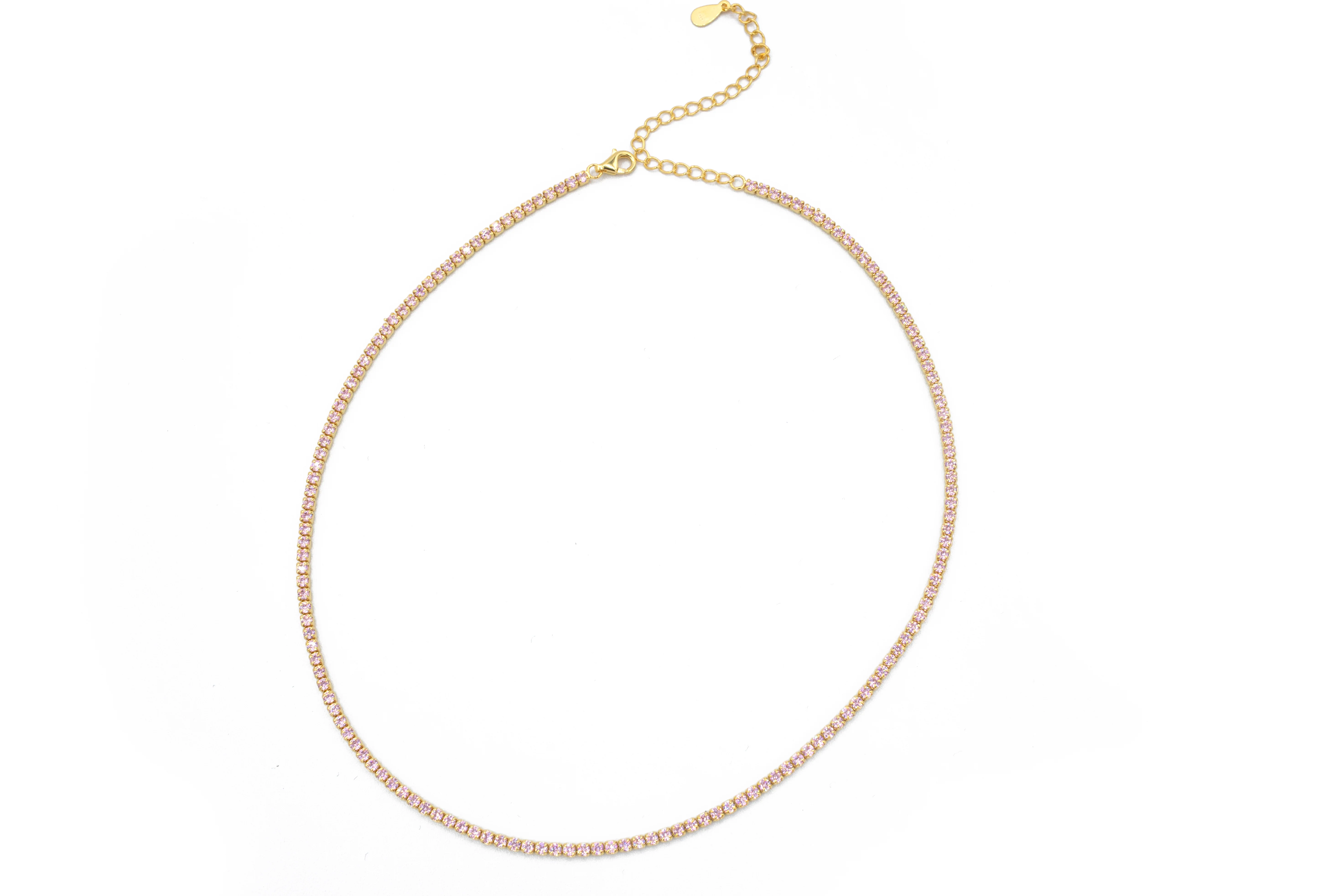 Collana Tennis da Donna Infinity in Argento 925 TIZ DROP 03 - Image 4