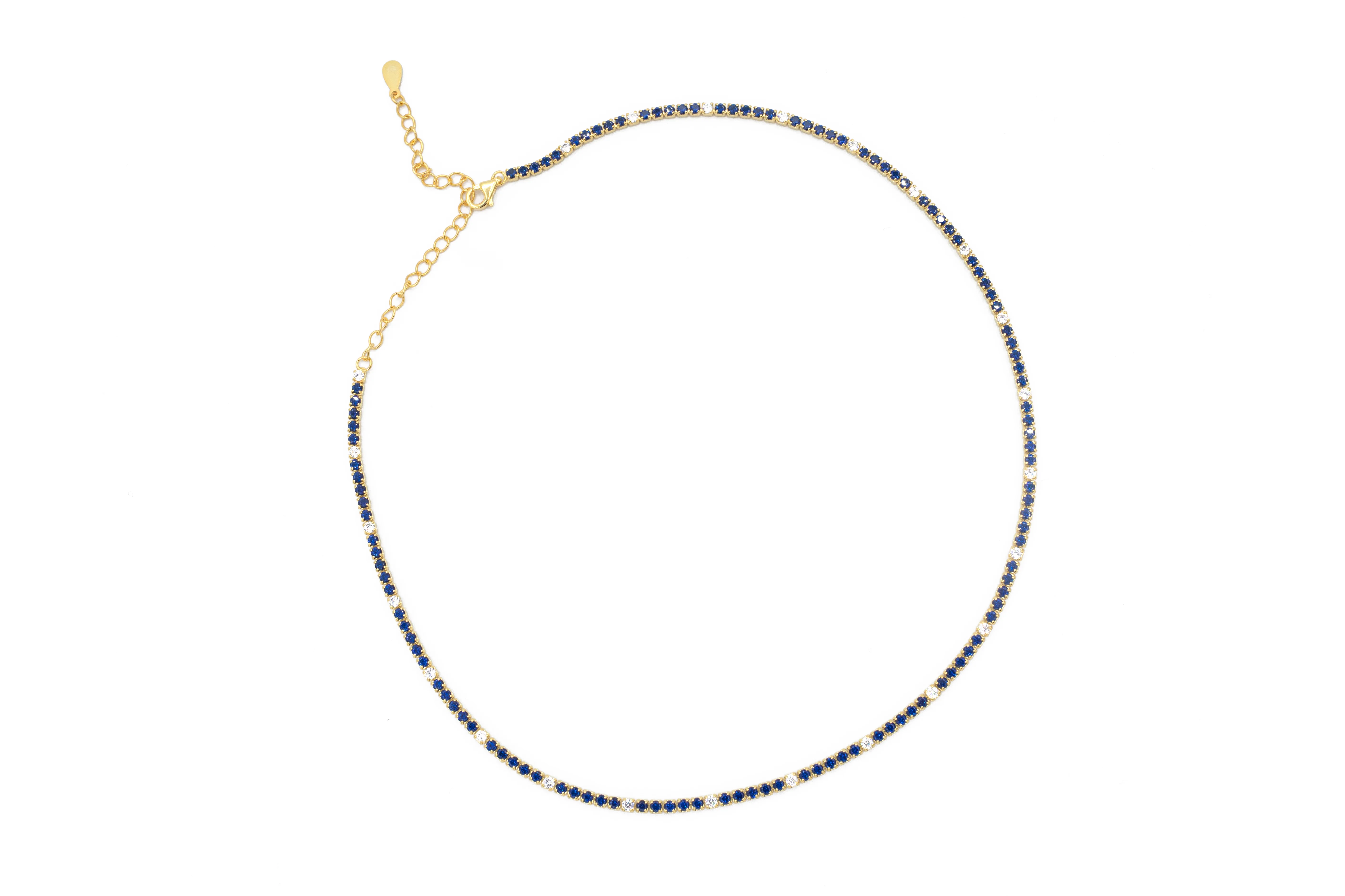 Collana Tennis da Donna Infinity in Argento 925 TIZ DROP 03 - Image 6