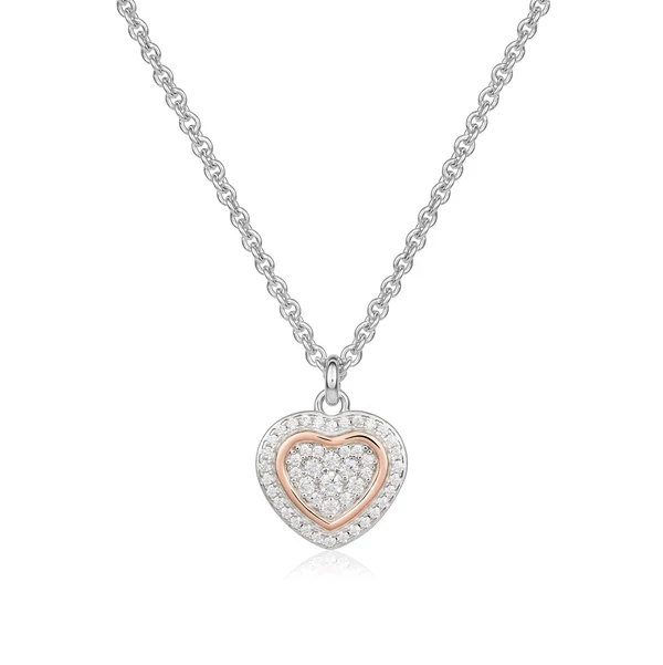 Collana trilogia con ciondolo Cuore in Argento Roberto Giannotti GIA449