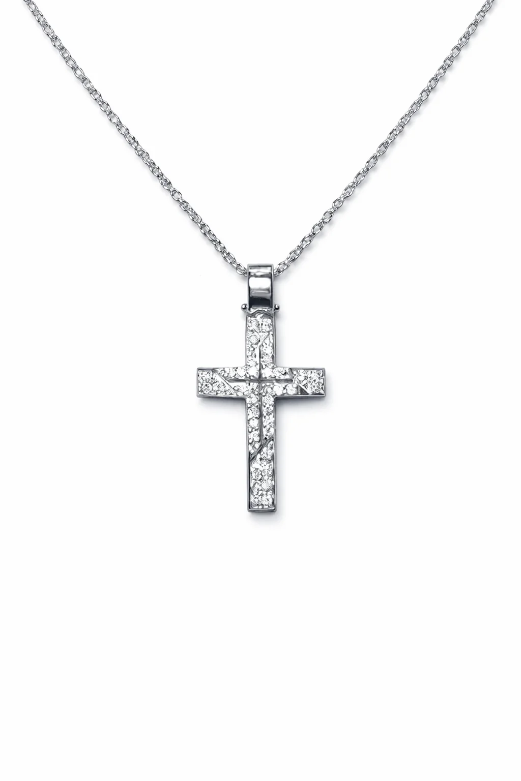 Collana da Uomo in oro 18Kt e diamanti PG GIOIELLI CRU369