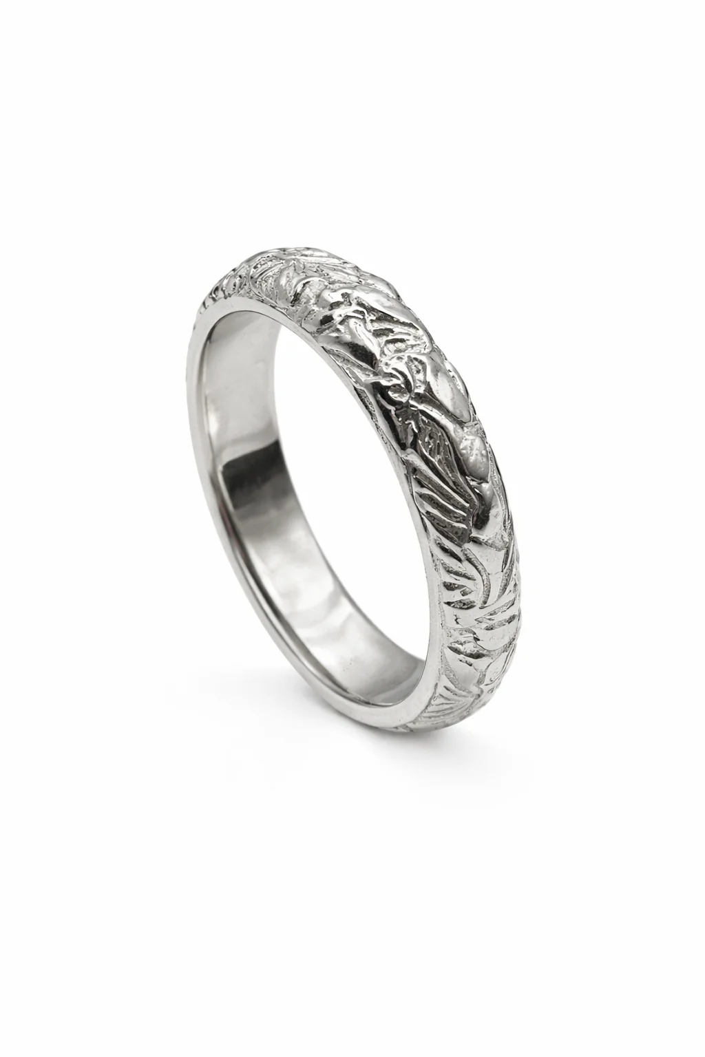 Fedina Unisex Martellata in Argento 925 Tiziano TIZ FEDIN 12