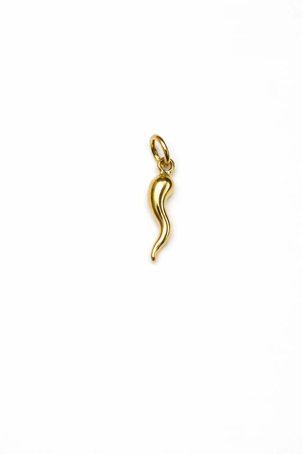 Mini Charm Cornetto Portafortuna in oro 18Kt TIZIANO TIZ ORCORN 08