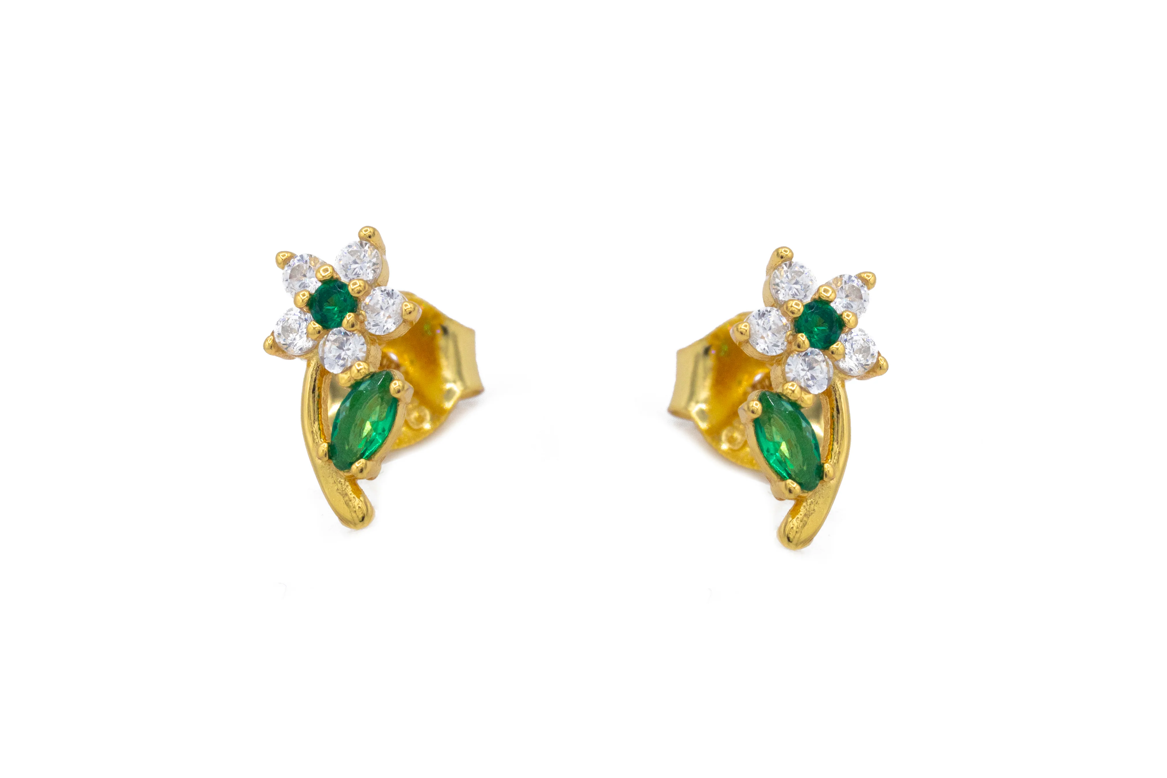 Orecchini da Donna Flower in Argento 925 TIZ DROP 53 - Image 3