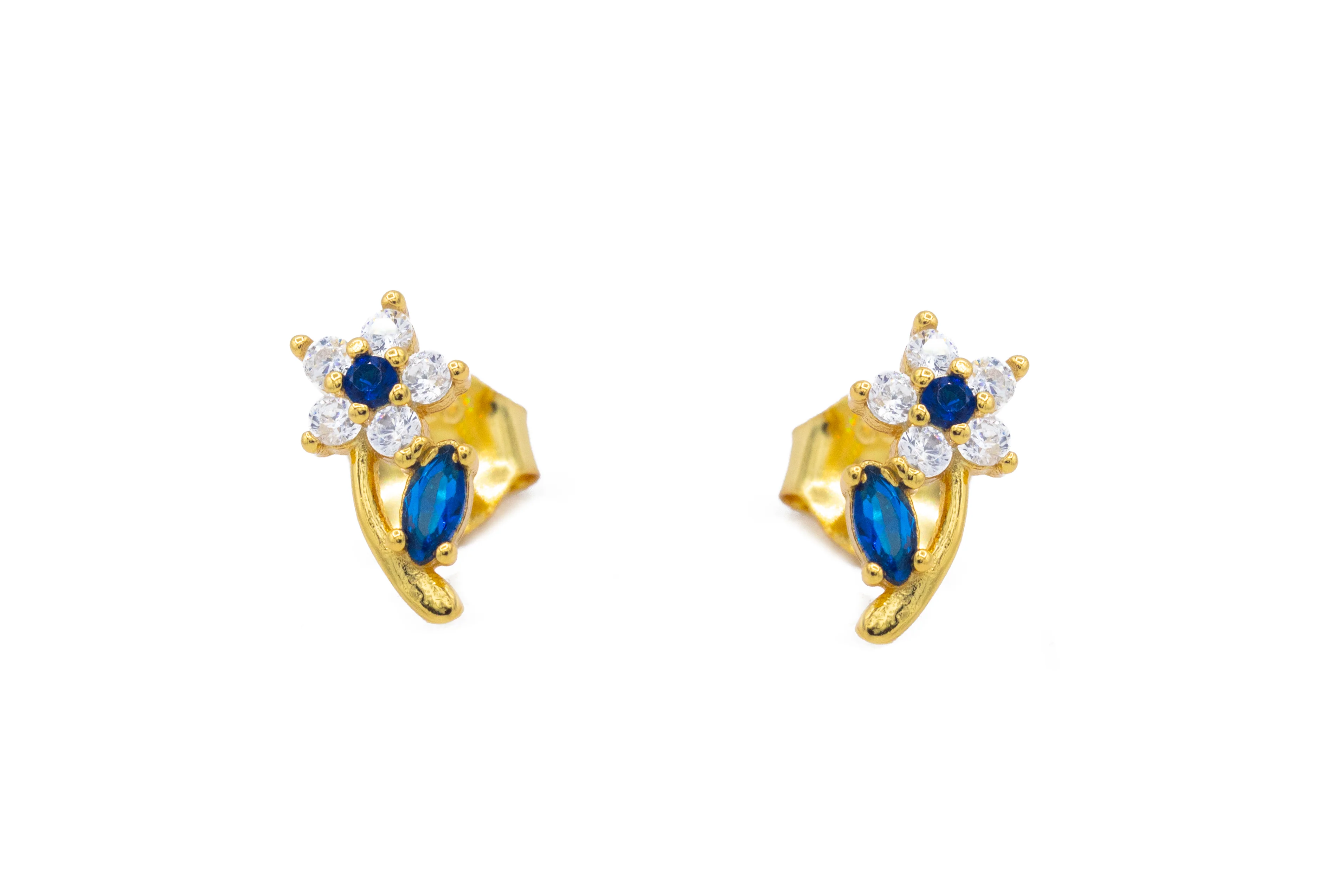 Orecchini da Donna Flower in Argento 925 TIZ DROP 53 - Image 5