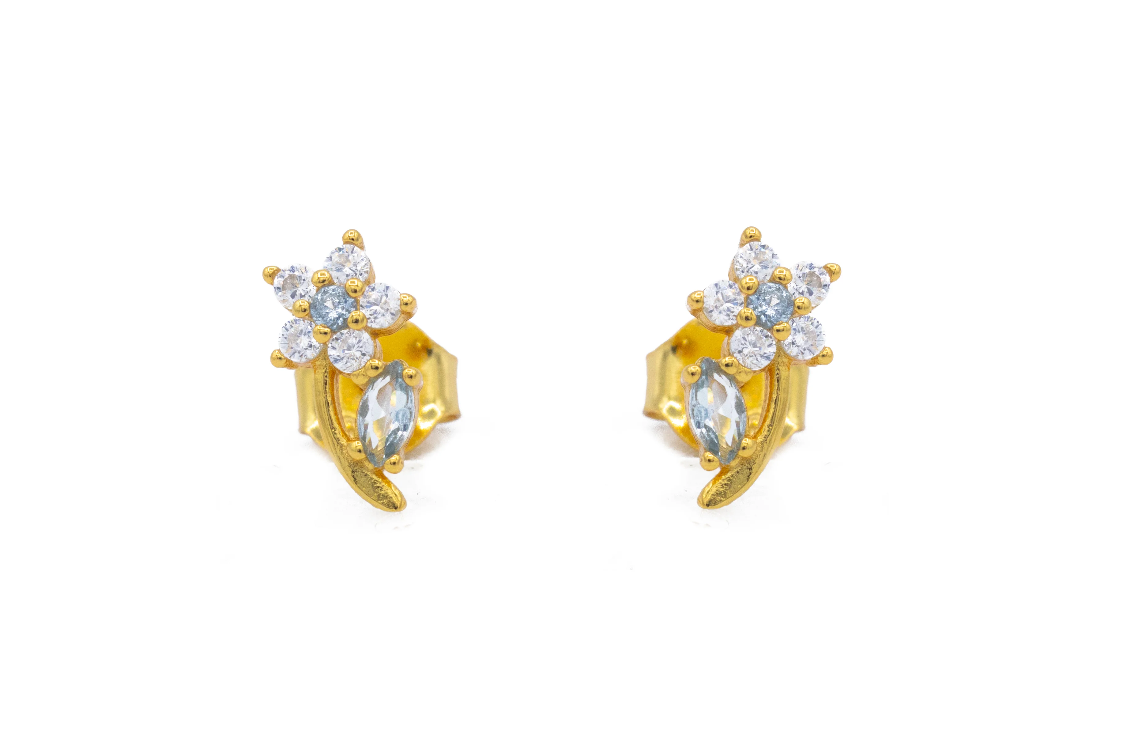 Orecchini da Donna Flower in Argento 925 TIZ DROP 53 - Image 6
