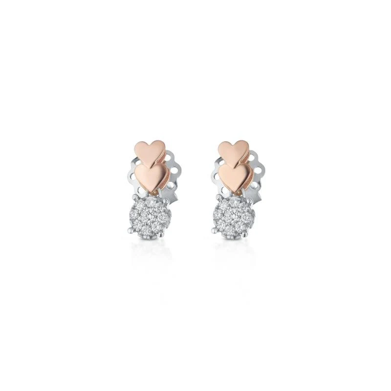 Orecchini da Donna Giannotti Oro 9kt CT 0.15 DIAM - Image 2
