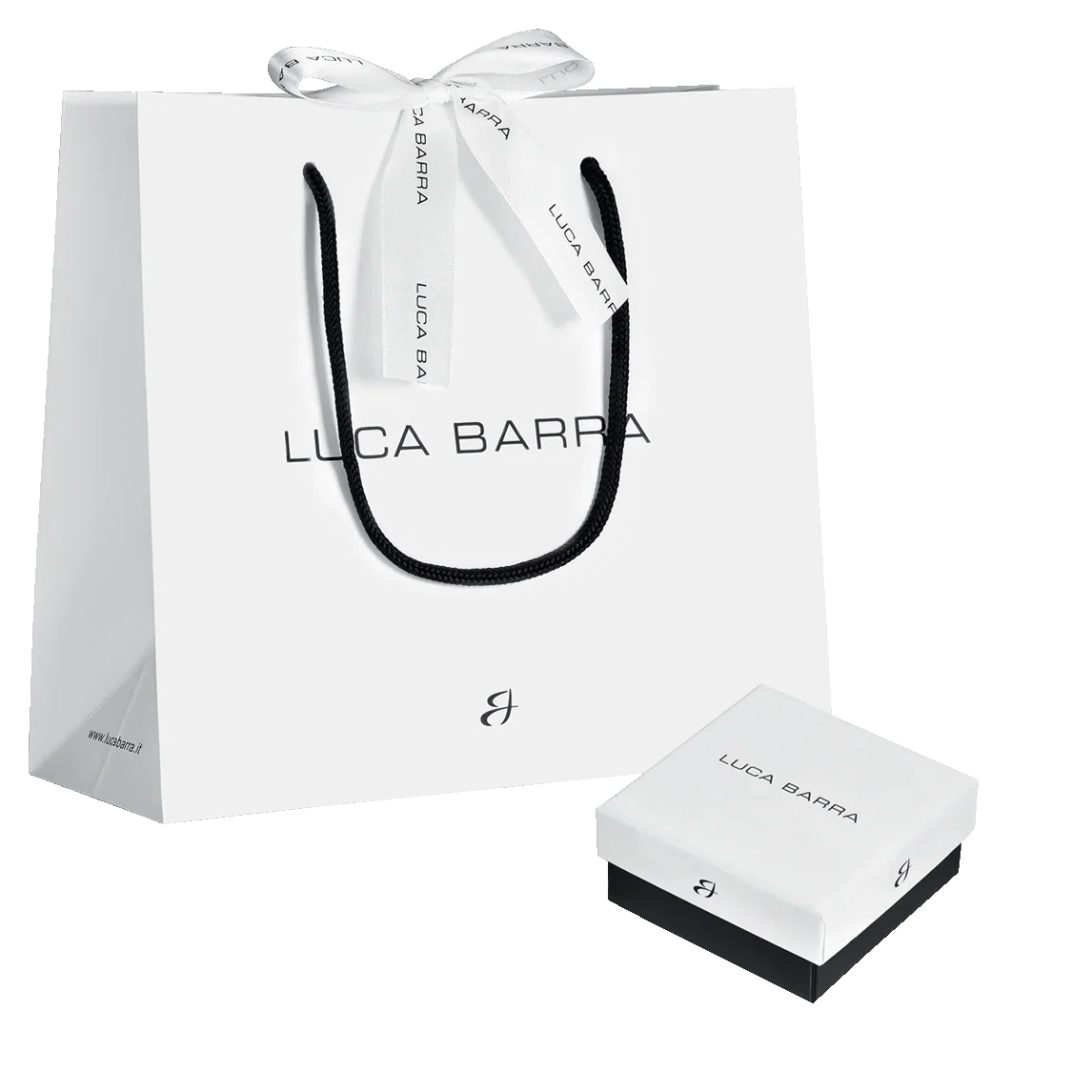 ORECCHINI DONNA IN ACCIAIO CON NOTA MUSICALE E ZIRCONE BIANCO LUCA BARRA LB OK1499 - Image 3