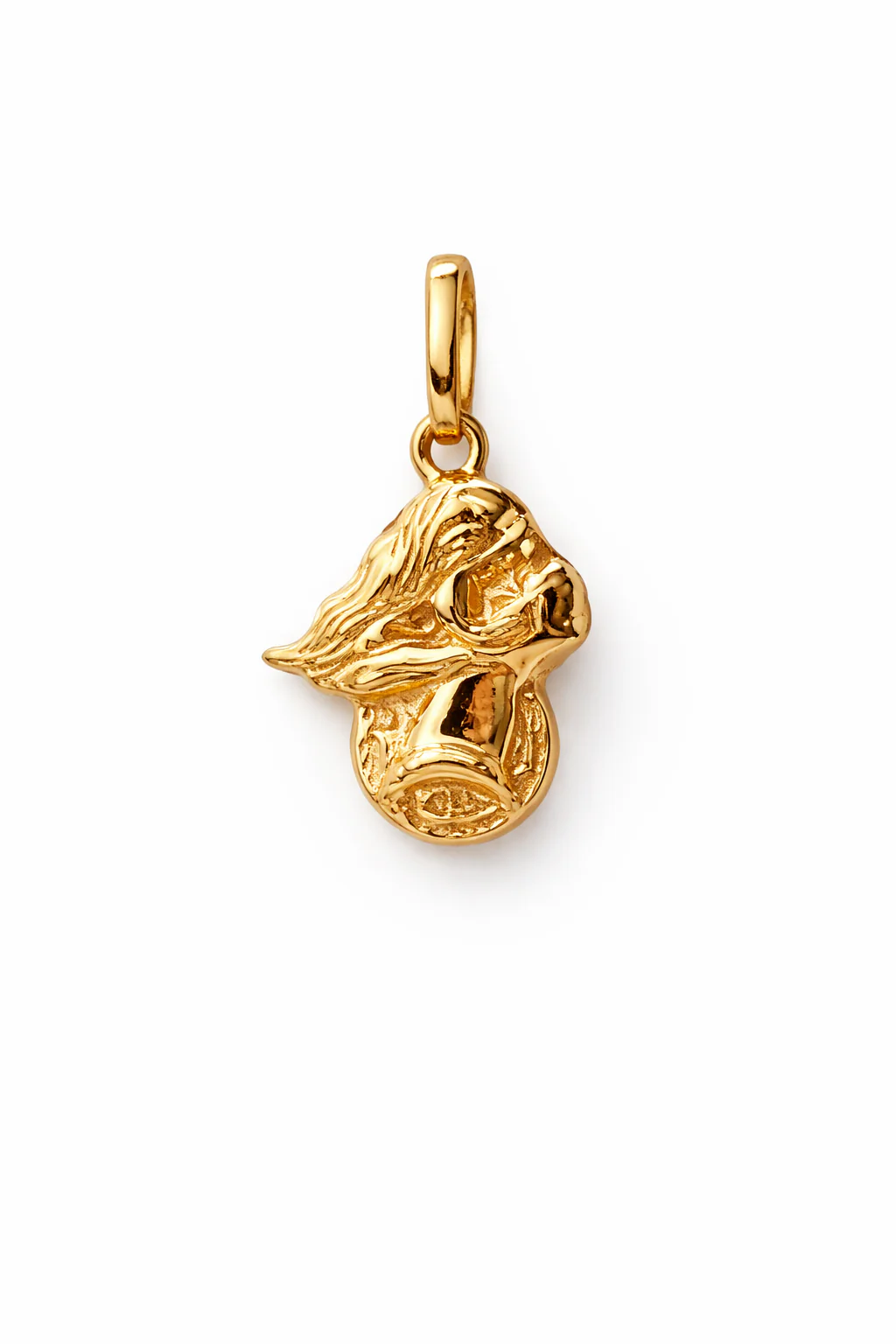 Pendente Donna Dea Bendata in oro 18Kt TIZIANO TIZ ORCND 526