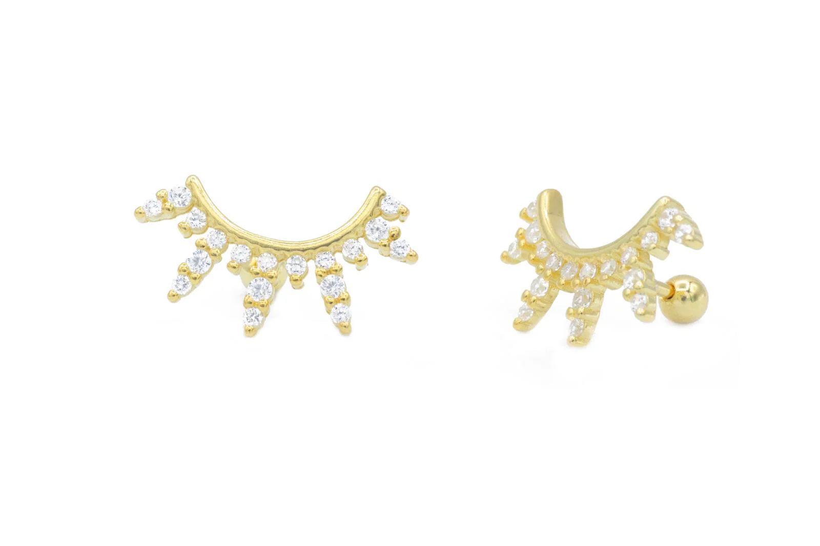 Piercing Luna in Argento 925 Tiziano TIZ AGOR 336B - Image 2